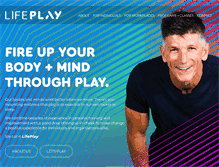 Tablet Screenshot of lifeplay.com.au